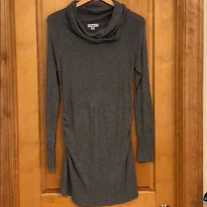 Maternity sweater dress